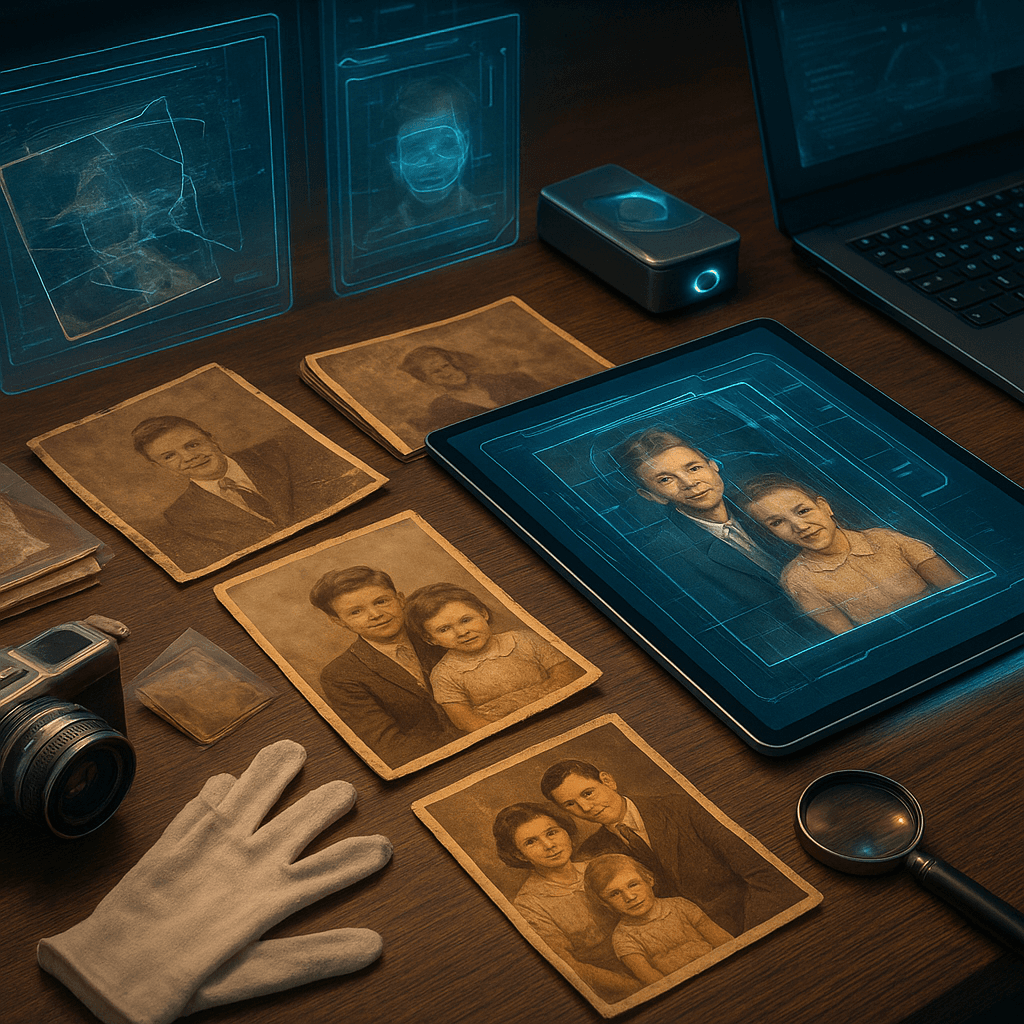 Reviving Memories: AI in Digital Photo Restoration
